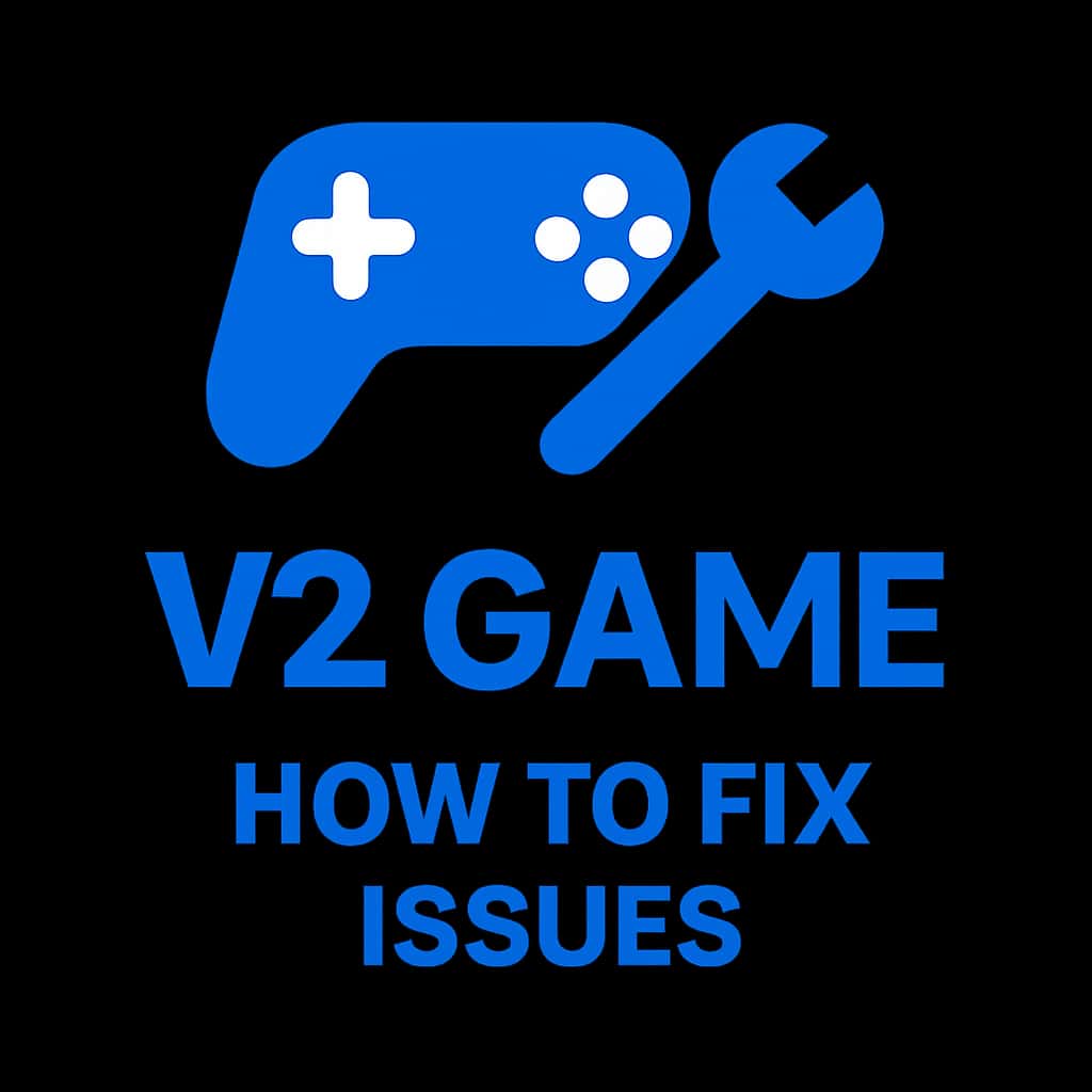 An icon representing support for V2 Game issue resolution.