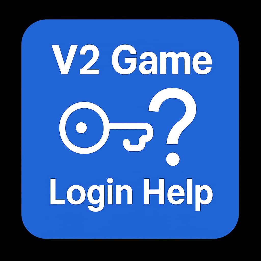 An icon symbolizing assistance for V2 Game Login.