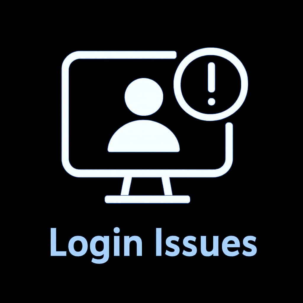 Icon representing V2 Game Login Issues.