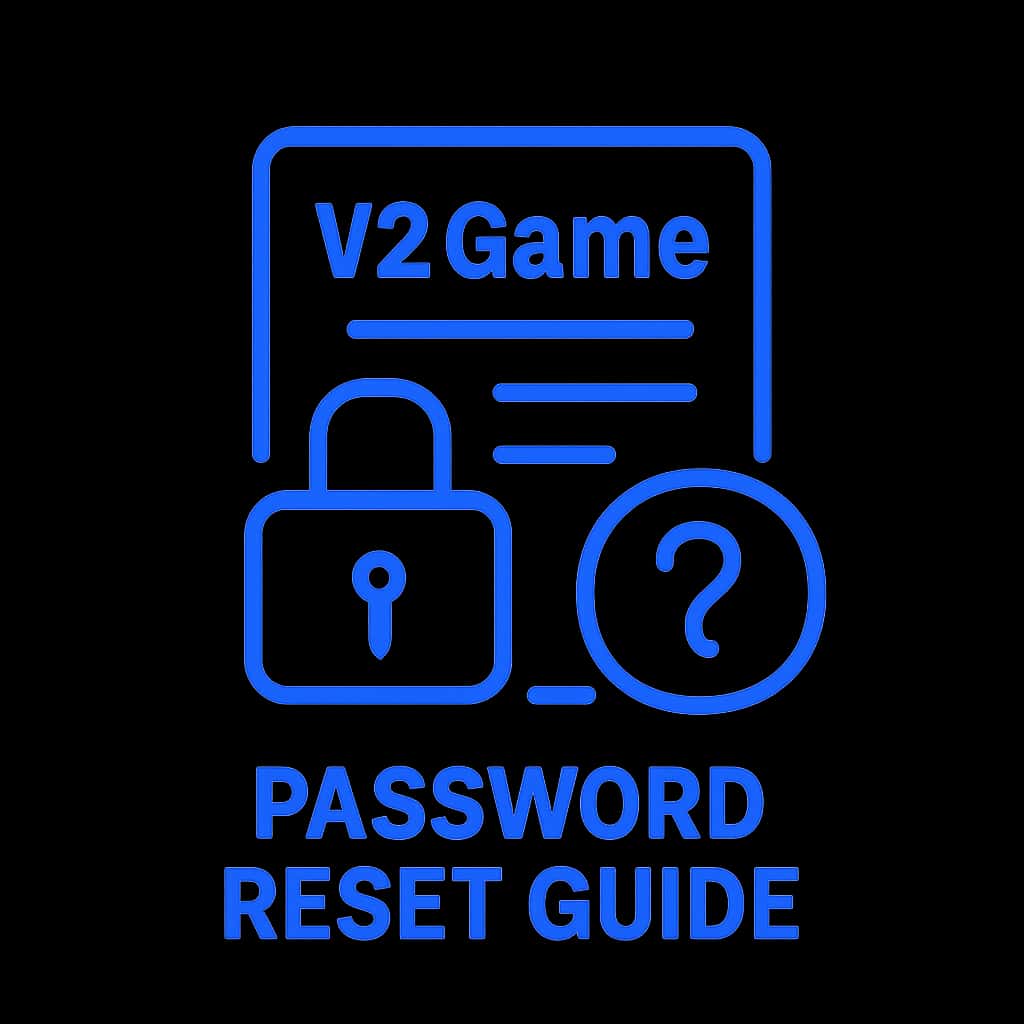 An icon symbolizing the V2 Game Password Reset Guide for user assistance.